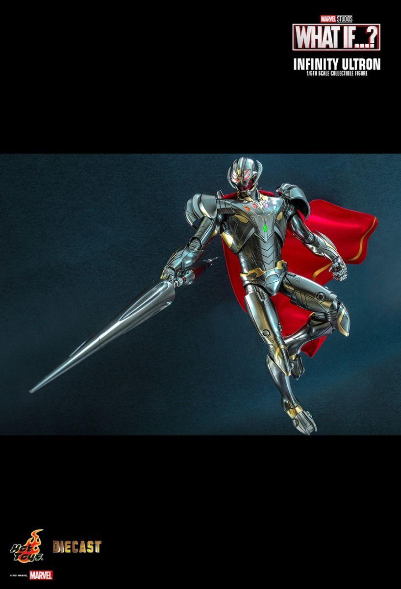 HOTTMS063D44 What If - Infinity Ultron Diecast 1:6 Scale 12" Action Figure - Hot Toys - Titan Pop Culture