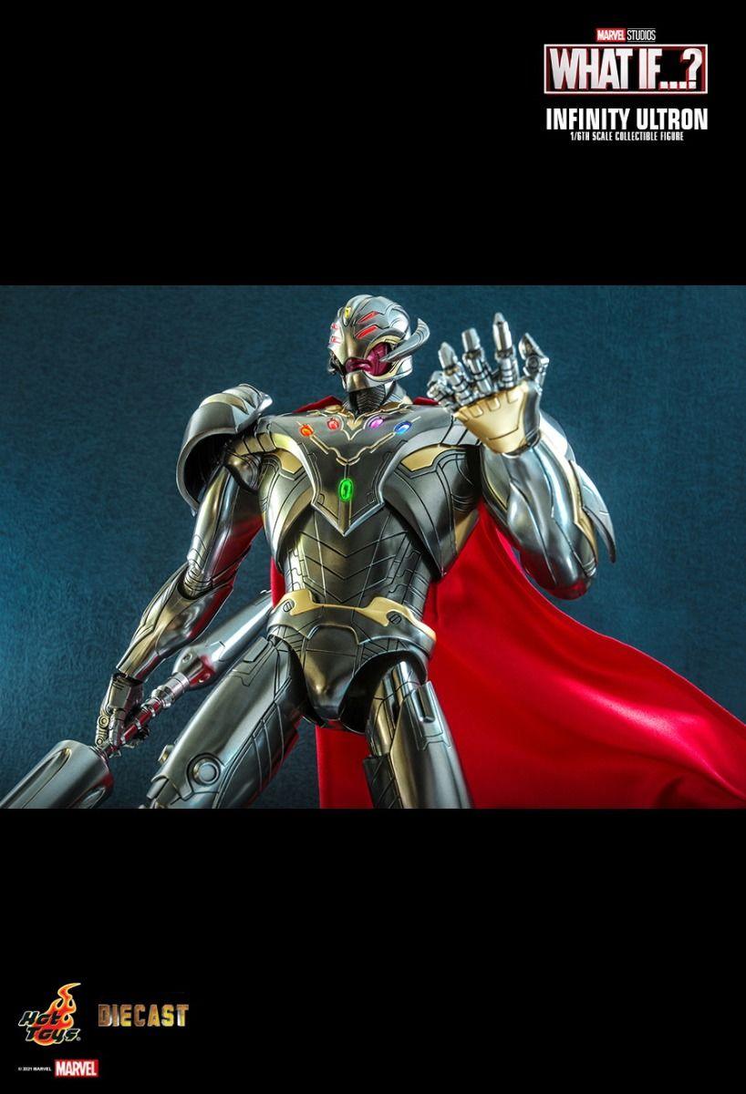 HOTTMS063D44 What If - Infinity Ultron Diecast 1:6 Scale 12" Action Figure - Hot Toys - Titan Pop Culture
