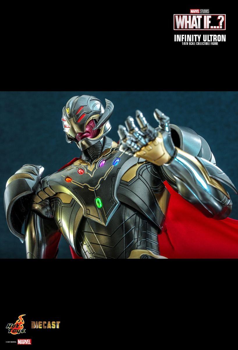 HOTTMS063D44 What If - Infinity Ultron Diecast 1:6 Scale 12" Action Figure - Hot Toys - Titan Pop Culture