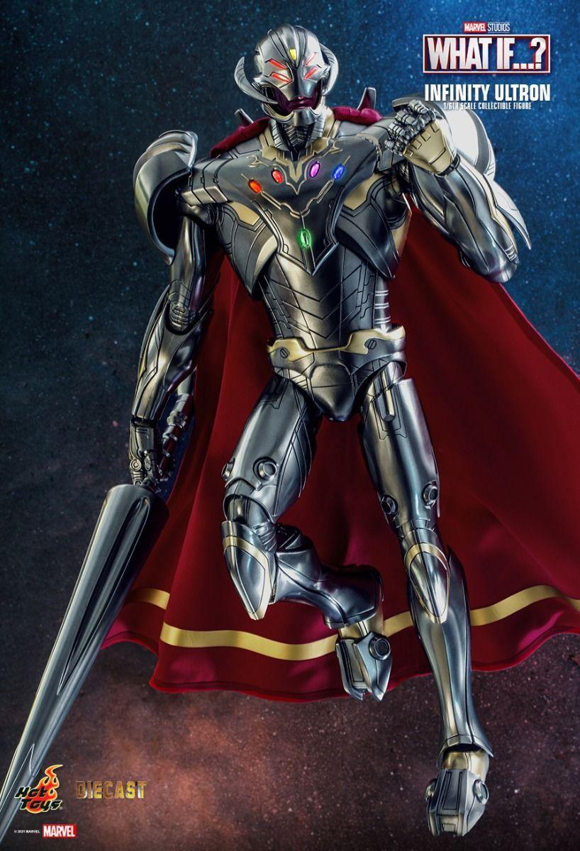 HOTTMS063D44 What If - Infinity Ultron Diecast 1:6 Scale 12" Action Figure - Hot Toys - Titan Pop Culture