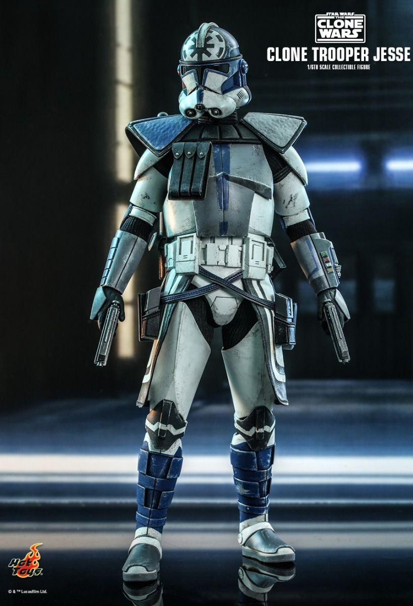 HOTTMS064 Star Wars: The Clone Wars - Clone Trooper Jesse 1:6 Scale 12" Action Figure - Hot Toys - Titan Pop Culture