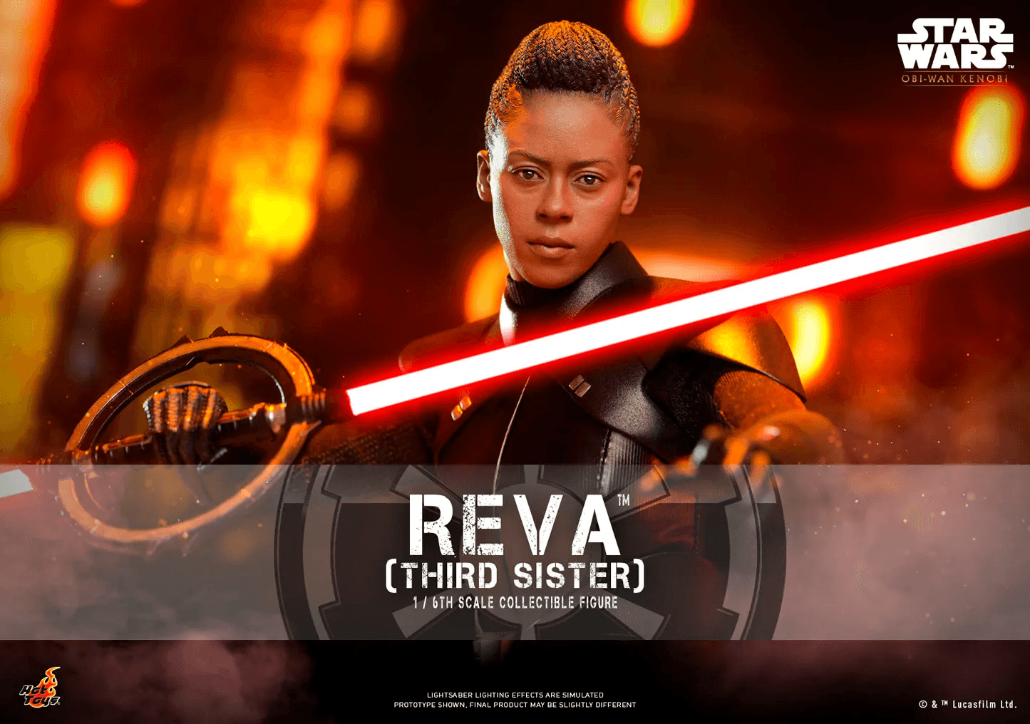 HOTTMS083 Star Wars: Ob-Wan Kenobi - Reva (Third Sister) 1:6 Scale Collectable Action Figure - Diamond Select Toys - Titan Pop Culture