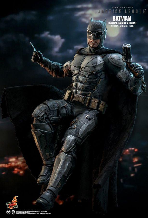 HOTTMS085 Justice League (2021) - Batman (Tactical Batsuit) 1:6 Scale Action Figure - Hot Toys - Titan Pop Culture