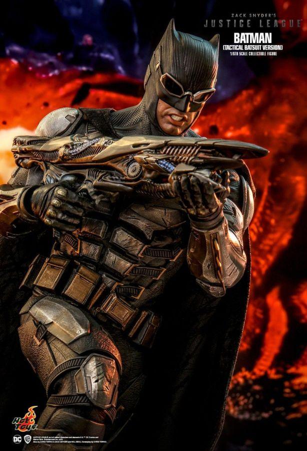 HOTTMS085 Justice League (2021) - Batman (Tactical Batsuit) 1:6 Scale Action Figure - Hot Toys - Titan Pop Culture