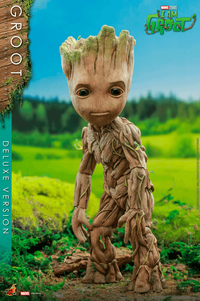 HOTTMS089 Guardians of the Galaxy - I Am Groot: Groot Deluxe 1:6 Scale Collectable Action Figure - Hot Toys - Titan Pop Culture