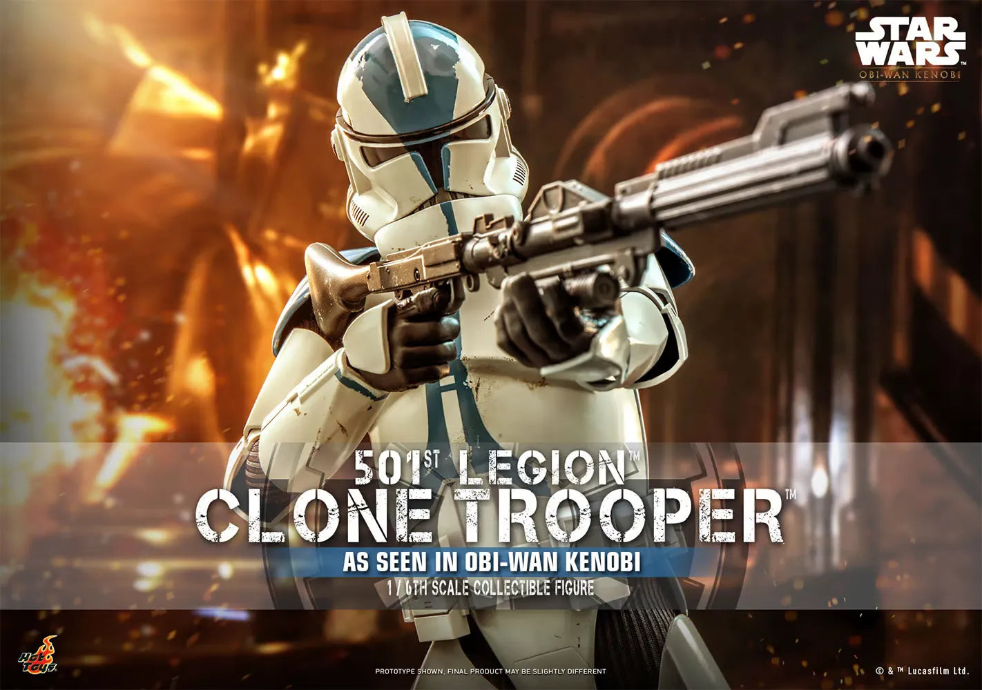 HOTTMS092 Star Wars - 501St Legion Clone Trooper 1:6 Scale Collectable Action Figure - Hot Toys - Titan Pop Culture