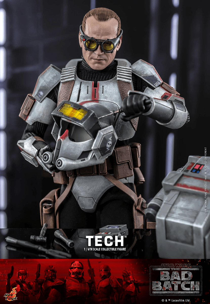 HOTTMS098 Star Wars: The Bad Batch - Tech 1:6 Scale Action Figure - Hot Toys - Titan Pop Culture