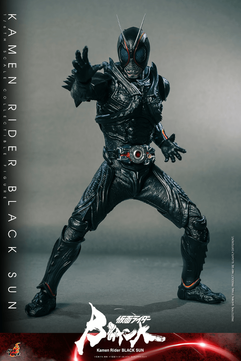 HOTTMS100 Kamen Rider Black Sun - Black Sun 1:6 Scale Action Figure - Hot Toys - Titan Pop Culture