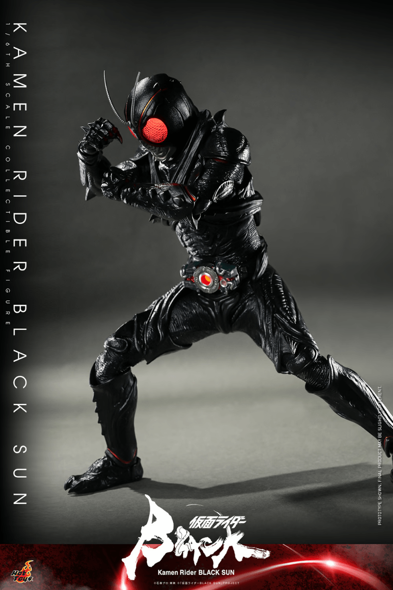 HOTTMS100 Kamen Rider Black Sun - Black Sun 1:6 Scale Action Figure - Hot Toys - Titan Pop Culture