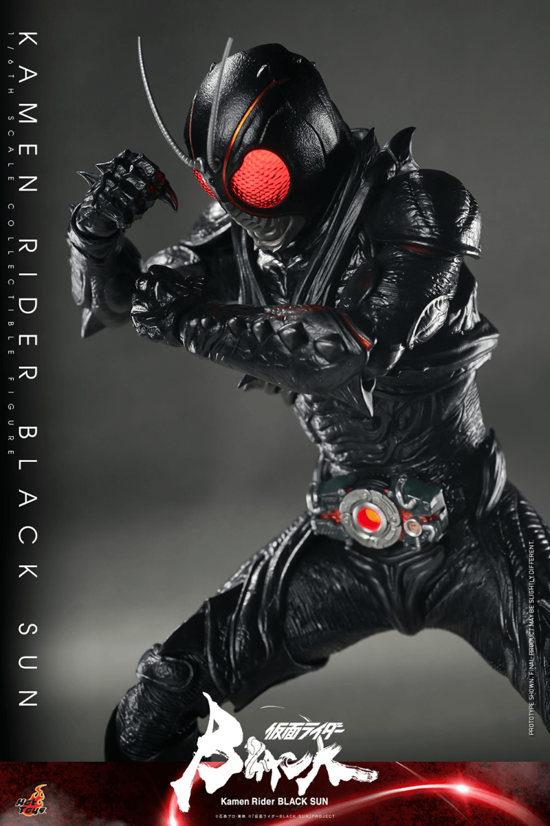 HOTTMS100 Kamen Rider Black Sun - Black Sun 1:6 Scale Action Figure - Hot Toys - Titan Pop Culture