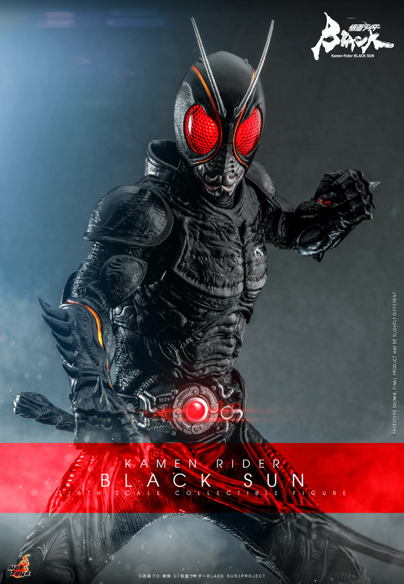 HOTTMS100 Kamen Rider Black Sun - Black Sun 1:6 Scale Action Figure - Hot Toys - Titan Pop Culture