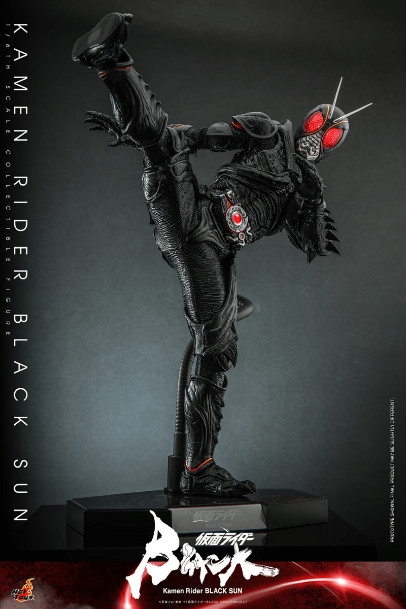 HOTTMS100 Kamen Rider Black Sun - Black Sun 1:6 Scale Action Figure - Hot Toys - Titan Pop Culture
