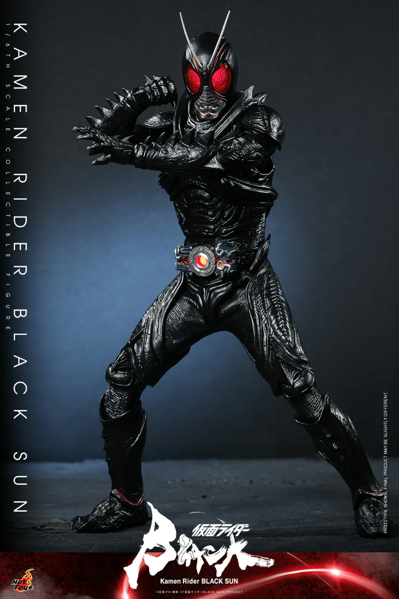 HOTTMS100 Kamen Rider Black Sun - Black Sun 1:6 Scale Action Figure - Hot Toys - Titan Pop Culture