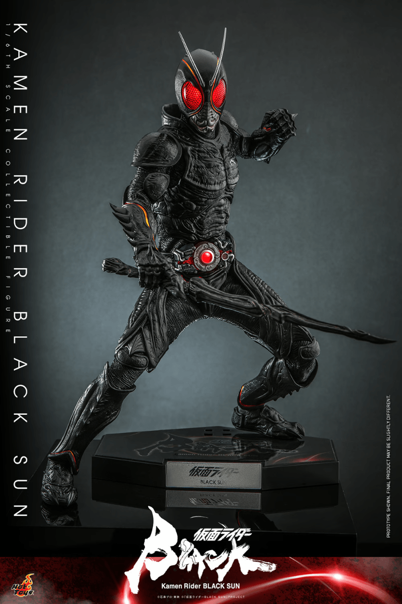 HOTTMS100 Kamen Rider Black Sun - Black Sun 1:6 Scale Action Figure - Hot Toys - Titan Pop Culture