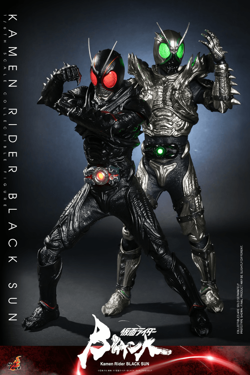 HOTTMS100 Kamen Rider Black Sun - Black Sun 1:6 Scale Action Figure - Hot Toys - Titan Pop Culture