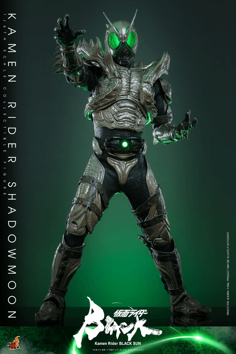 HOTTMS101 Kamen Rider Black Sun - Shadowmoon 1:6 Scale Action Figure - Hot Toys - Titan Pop Culture