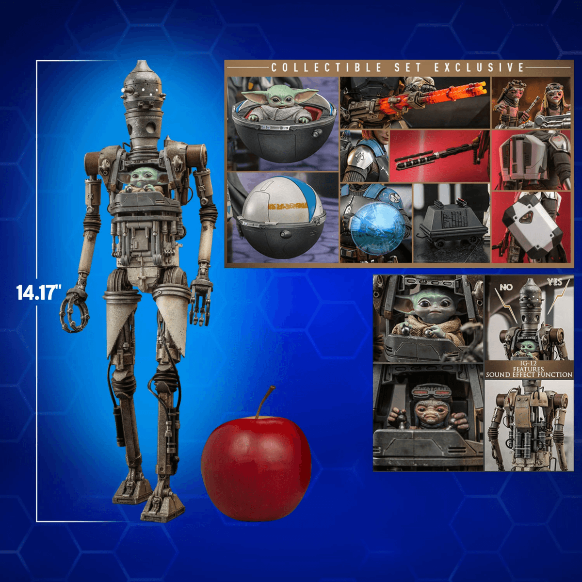 HOTTMS105 Star Wars: The Manadalorian - IG-12 1:6 Scale Collectible Figure Set - Hot Toys - Titan Pop Culture