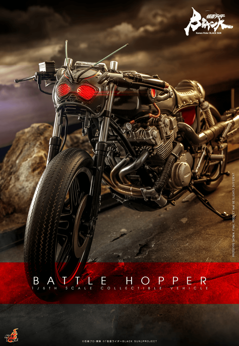 HOTTMS106 Kamen Rider Black Sun - Battle Hopper 1:6 Scale Collectible Vehicle - Hot Toys - Titan Pop Culture