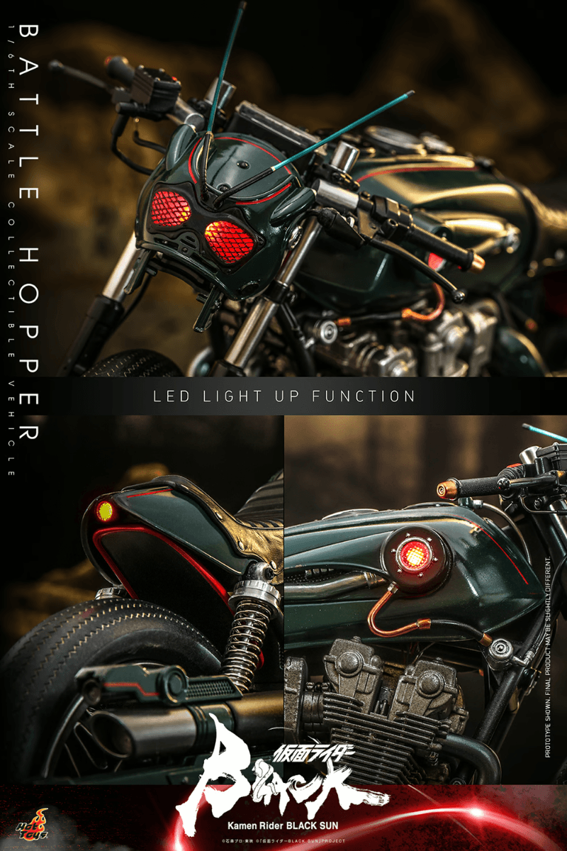 HOTTMS106 Kamen Rider Black Sun - Battle Hopper 1:6 Scale Collectible Vehicle - Hot Toys - Titan Pop Culture