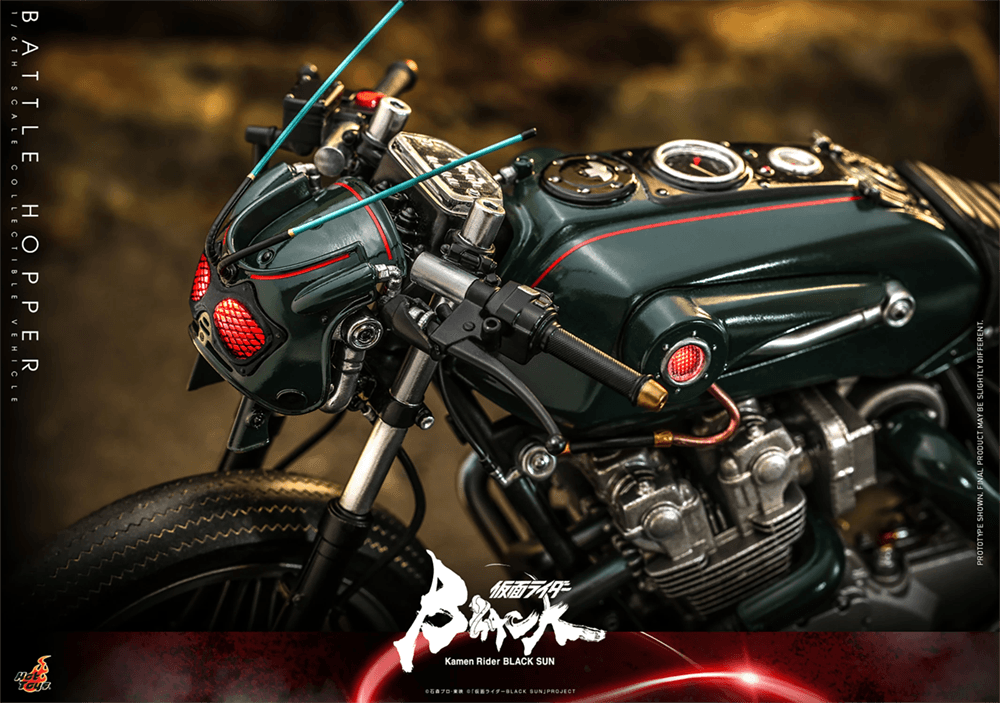 HOTTMS108 Kamen Rider Black Sun - Battle Hopper 1:6 Scale Collectible Vehicle - Hot Toys - Titan Pop Culture