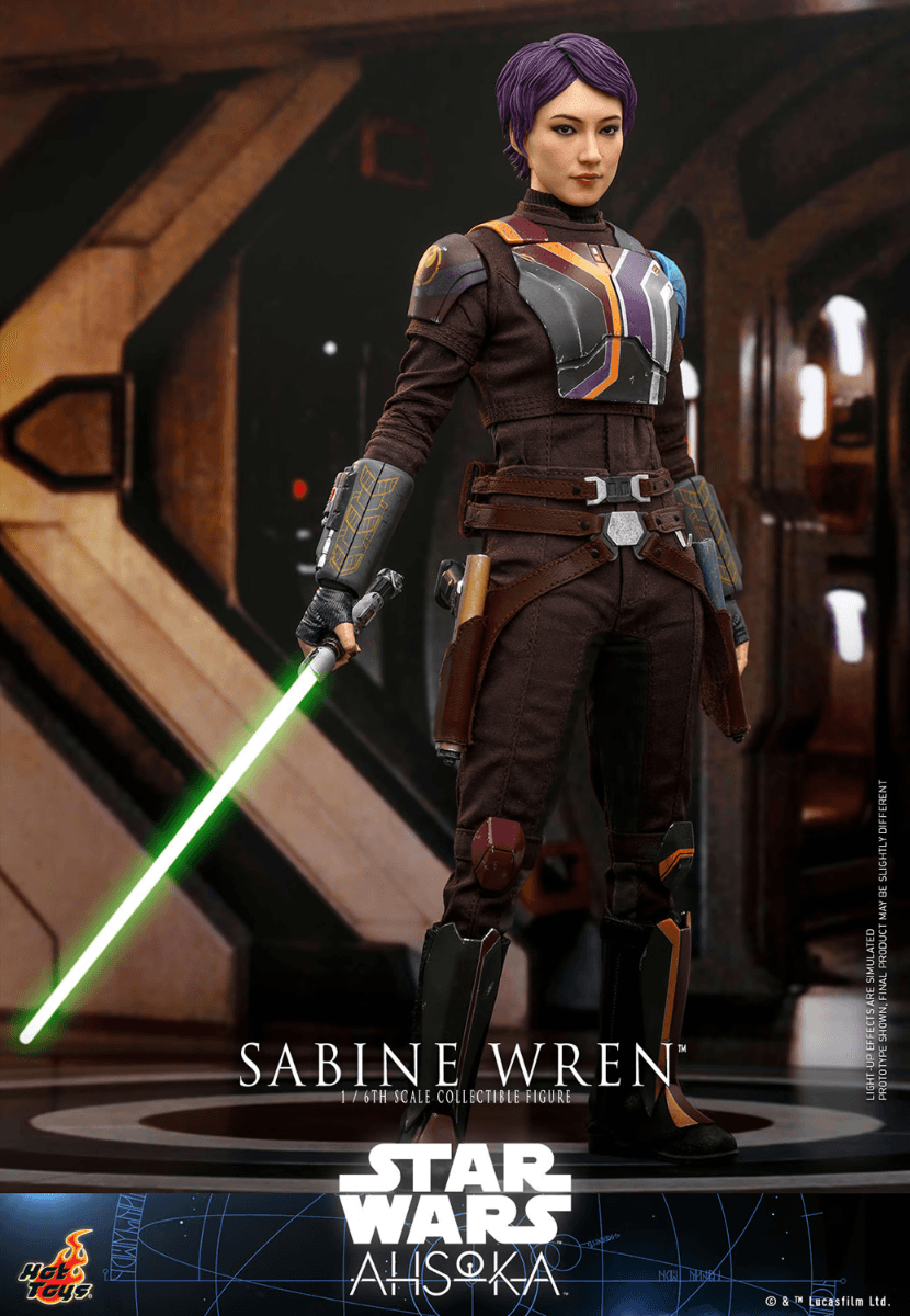 HOTTMS111 Star Wars: Ahsoka (TV) - Sabine Wren 1:6 Scale Collectable Figure - Hot Toys - Titan Pop Culture