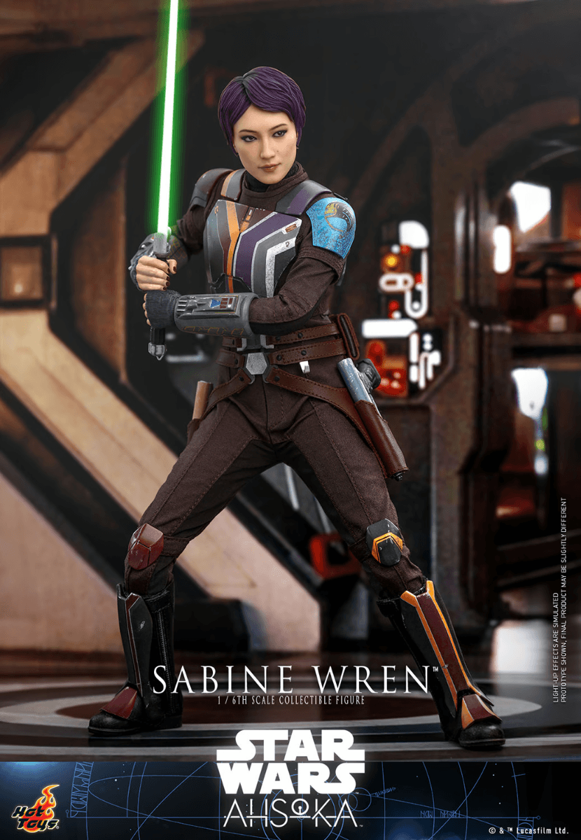 HOTTMS111 Star Wars: Ahsoka (TV) - Sabine Wren 1:6 Scale Collectable Figure - Hot Toys - Titan Pop Culture