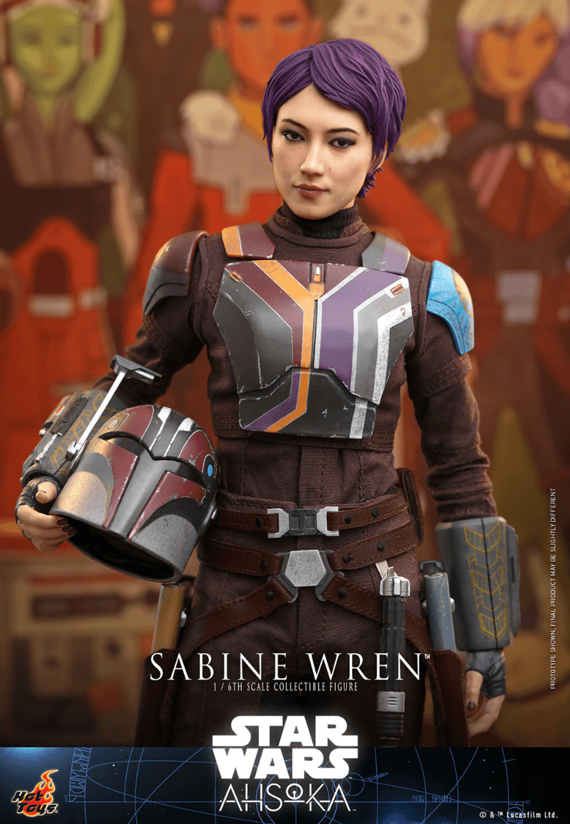 HOTTMS111 Star Wars: Ahsoka (TV) - Sabine Wren 1:6 Scale Collectable Figure - Hot Toys - Titan Pop Culture