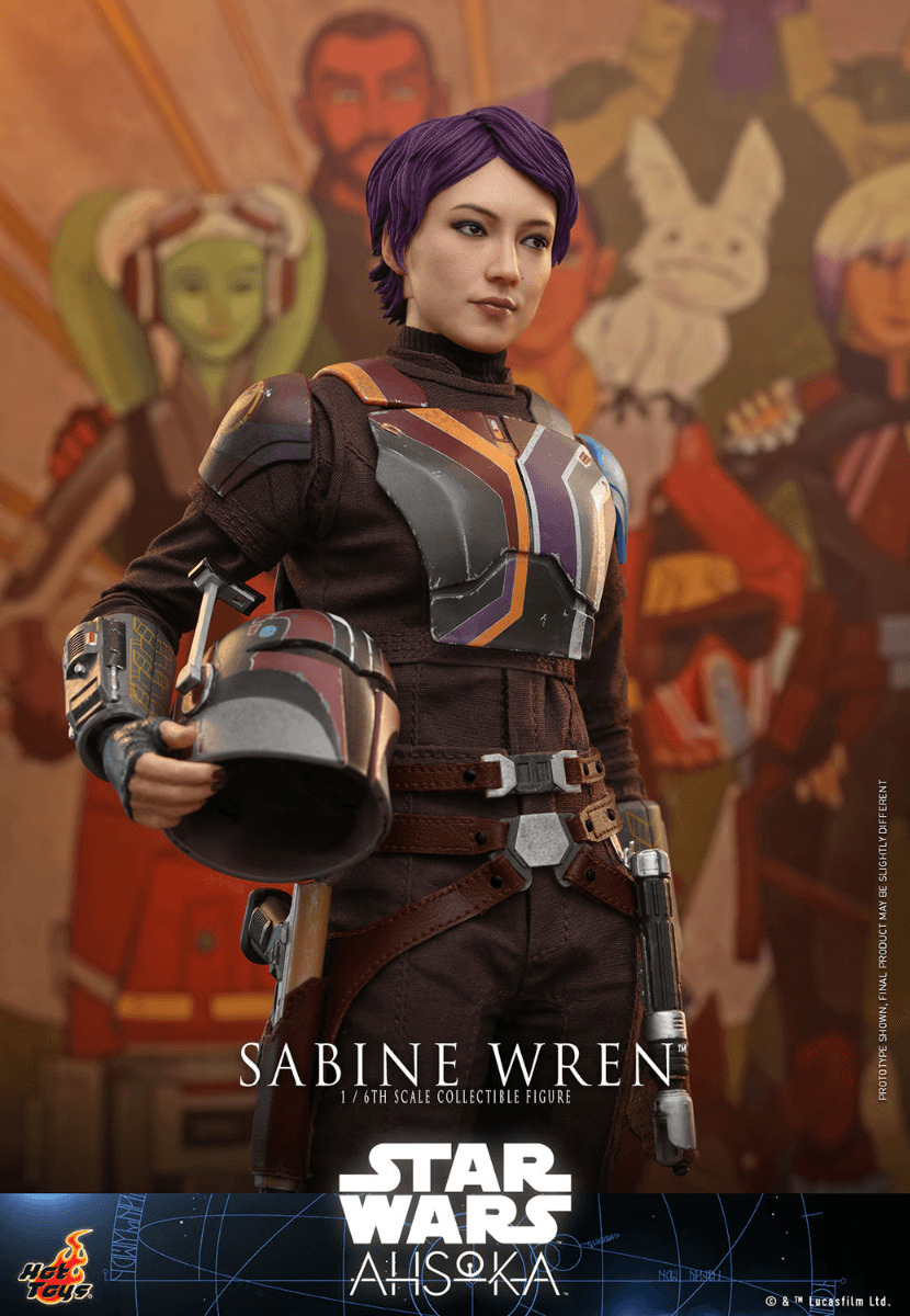 HOTTMS111 Star Wars: Ahsoka (TV) - Sabine Wren 1:6 Scale Collectable Figure - Hot Toys - Titan Pop Culture