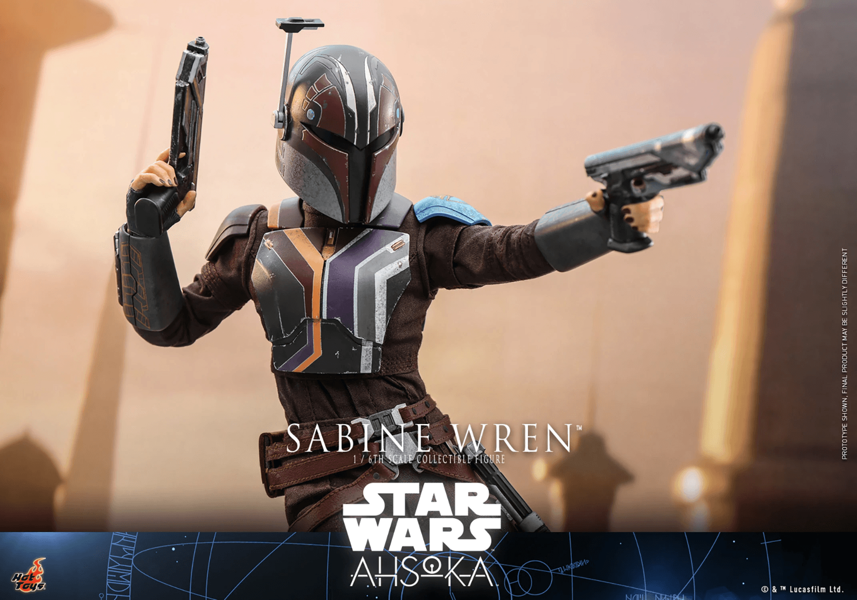 HOTTMS111 Star Wars: Ahsoka (TV) - Sabine Wren 1:6 Scale Collectable Figure - Hot Toys - Titan Pop Culture