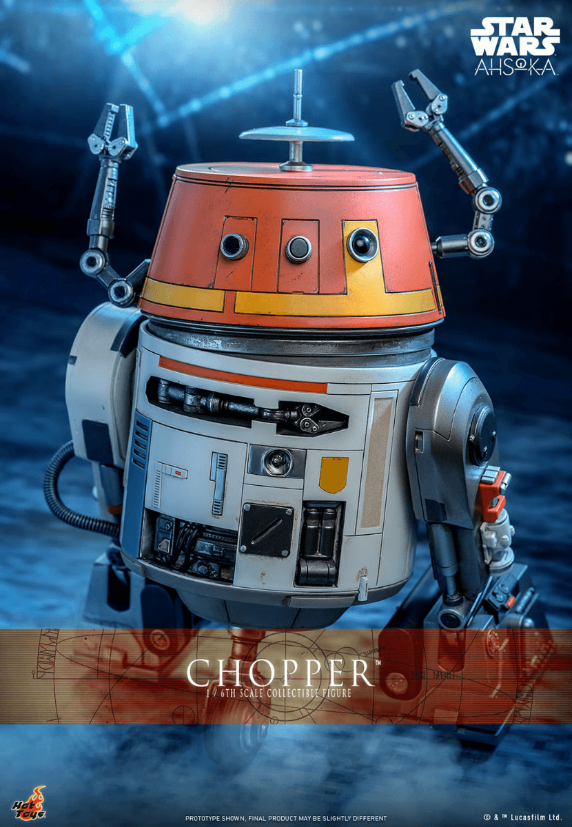 HOTTMS112 Star Wars: Ahsoka (TV) - Chopper 1:6 Figure - Hot Toys - Titan Pop Culture