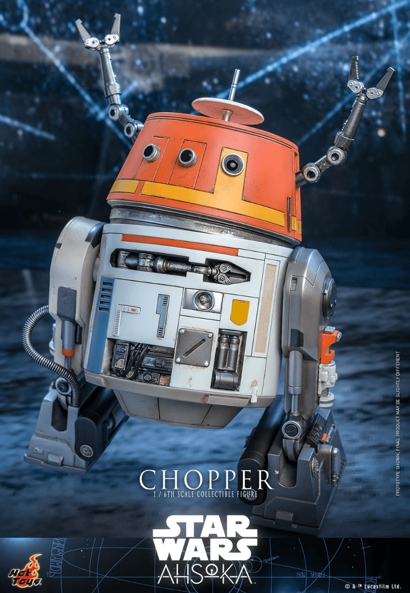 HOTTMS112 Star Wars: Ahsoka (TV) - Chopper 1:6 Figure - Hot Toys - Titan Pop Culture