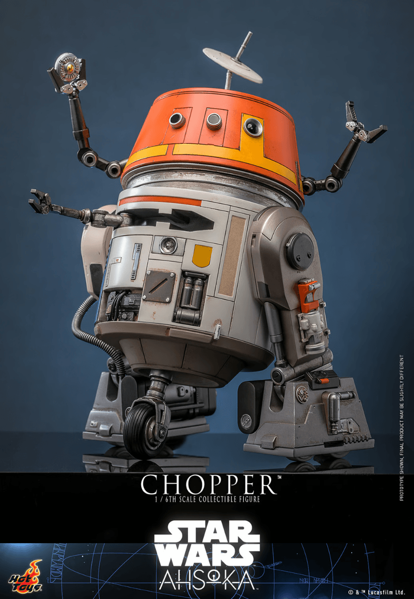 HOTTMS112 Star Wars: Ahsoka (TV) - Chopper 1:6 Figure - Hot Toys - Titan Pop Culture