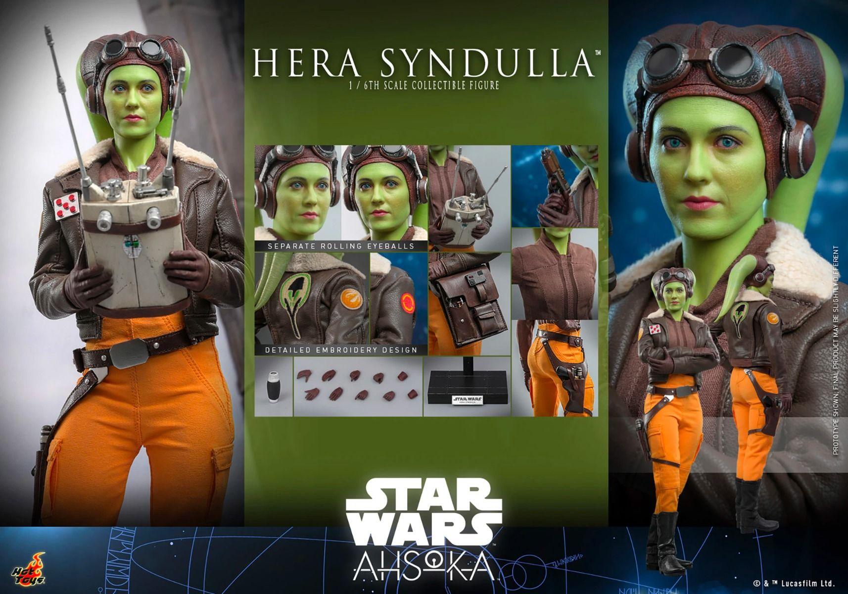 HOTTMS113 Star Wars: Ahsoka - Hera Syndulla 1:6 Scale Collectable Figure - Hot Toys - Titan Pop Culture