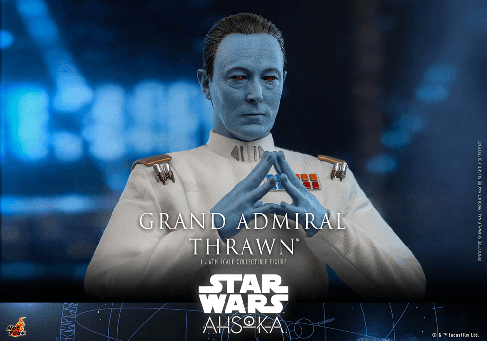 HOTTMS116 Star Wars - Grand Admiral Thrawn 1:6 Scale Collectable Figure - Hot Toys - Titan Pop Culture