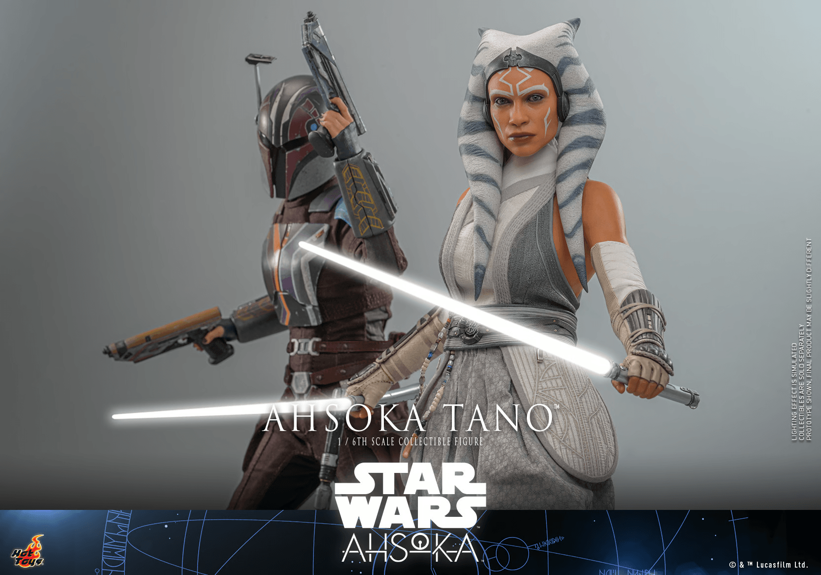 HOTTMS118 Star Wars: Ahsoka (TV) - Ahsoka Tano 1:6 Scale Collectable Figure - Diamond Select Toys - Titan Pop Culture