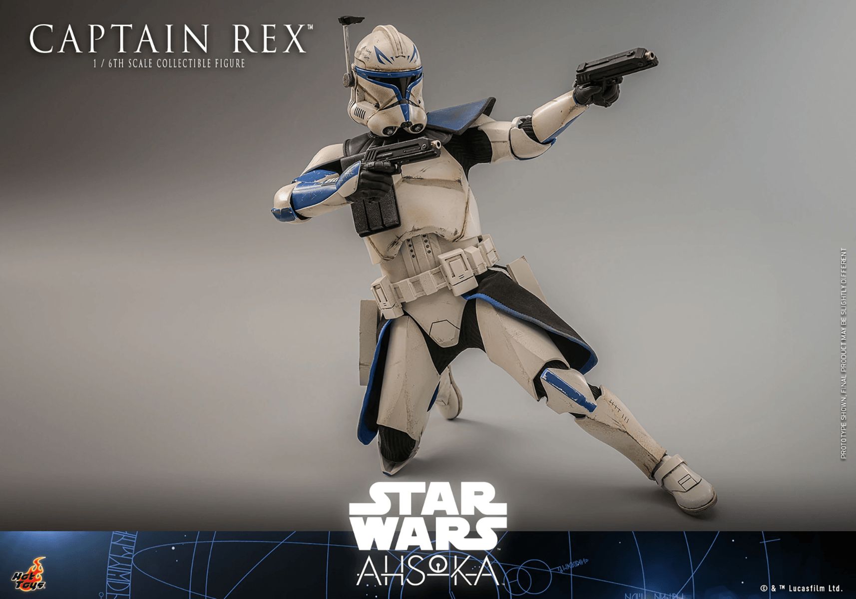HOTTMS119 Star Wars: The Clone Wars - Captain Rex 1:6 Scale Collectible Figure - Hot Toys - Titan Pop Culture