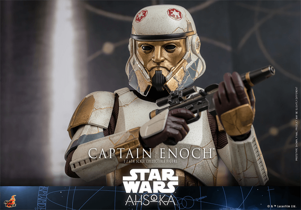 HOTTMS120 Star Wars: Ahsoka (TV) - Captain Enoch 1:6 Scale Collectable Action Figure - Hot Toys - Titan Pop Culture