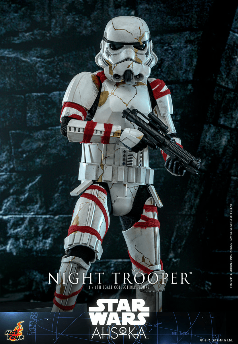 HOTTMS121 Star Wars: Ahsoka (TV) - Night Trooper 1:6 Scale Collectable Action Figure - Hot Toys - Titan Pop Culture