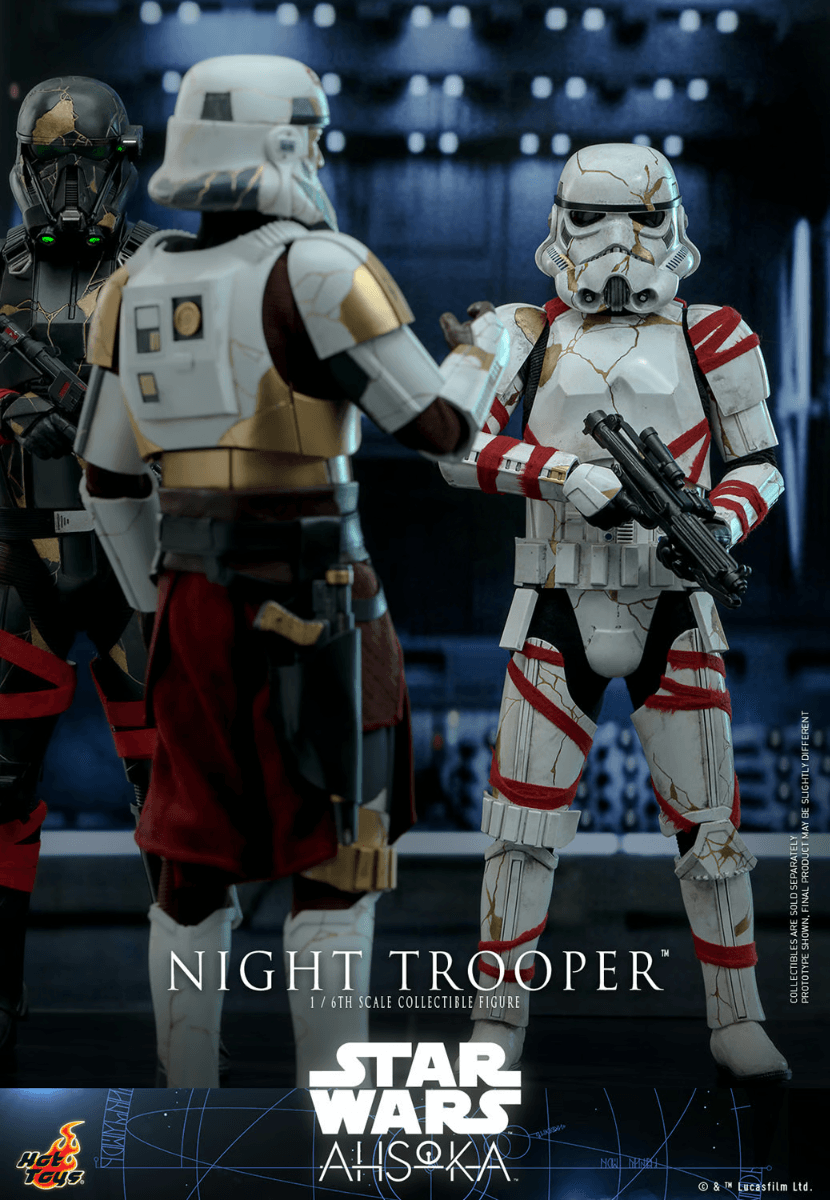 HOTTMS121 Star Wars: Ahsoka (TV) - Night Trooper 1:6 Scale Collectable Action Figure - Hot Toys - Titan Pop Culture