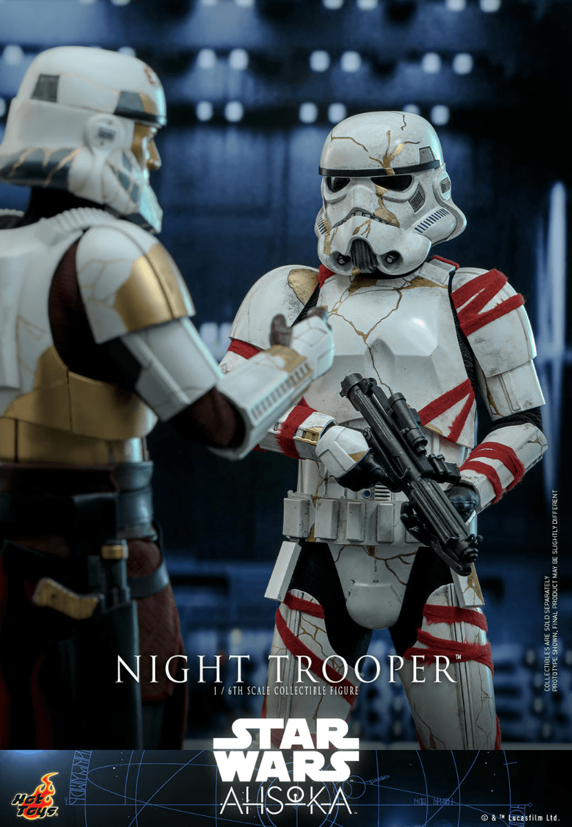 HOTTMS121 Star Wars: Ahsoka (TV) - Night Trooper 1:6 Scale Collectable Action Figure - Hot Toys - Titan Pop Culture