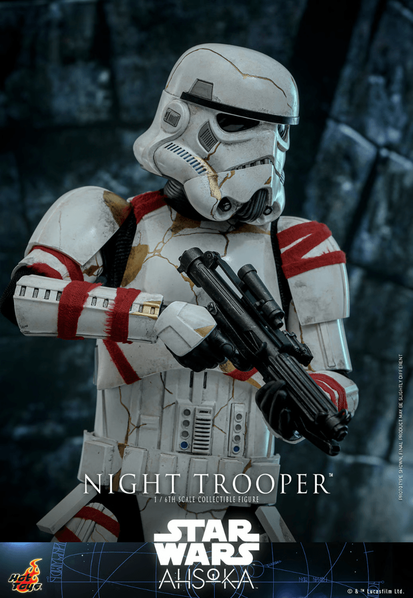 HOTTMS121 Star Wars: Ahsoka (TV) - Night Trooper 1:6 Scale Collectable Action Figure - Hot Toys - Titan Pop Culture