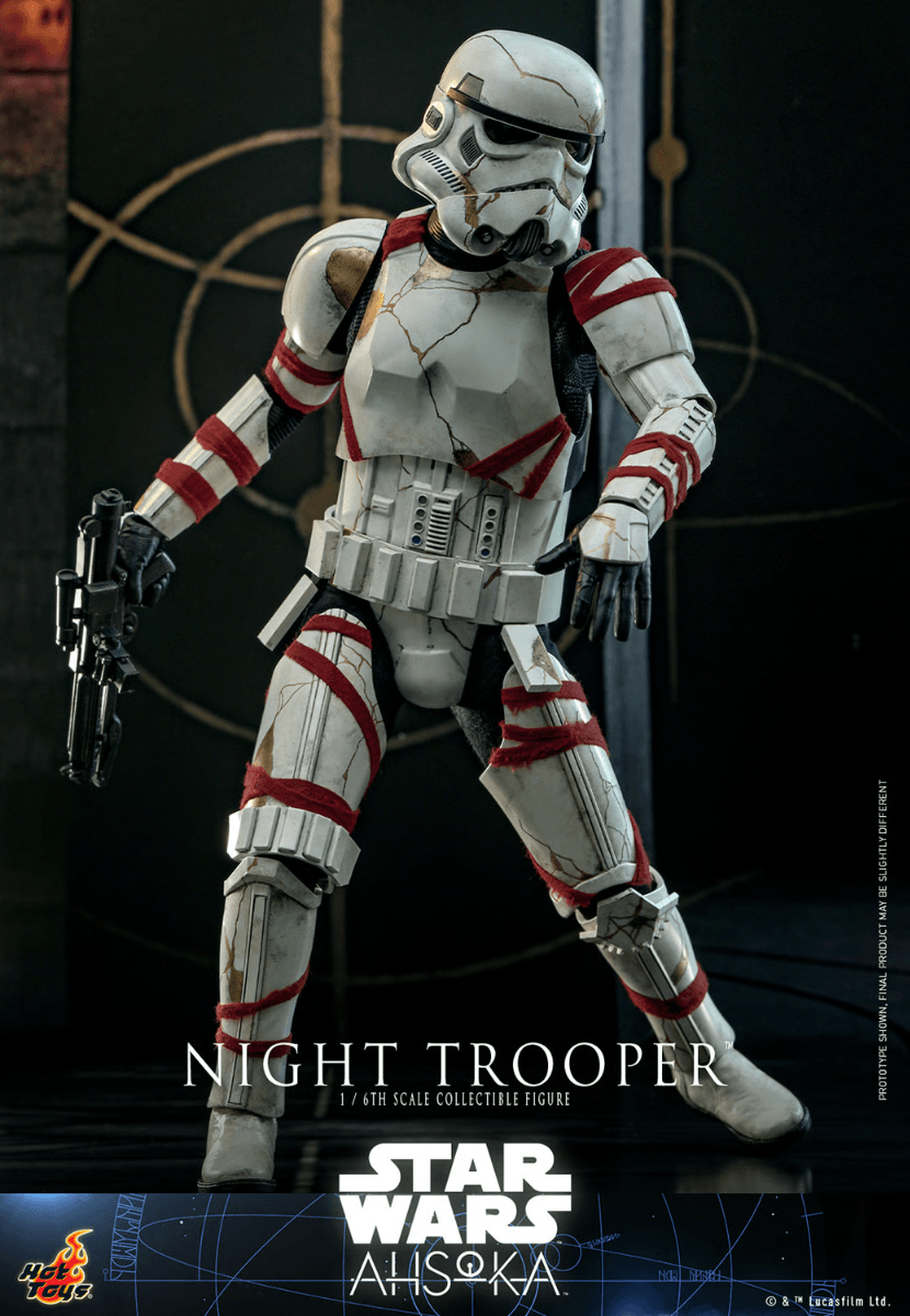 HOTTMS121 Star Wars: Ahsoka (TV) - Night Trooper 1:6 Scale Collectable Action Figure - Hot Toys - Titan Pop Culture