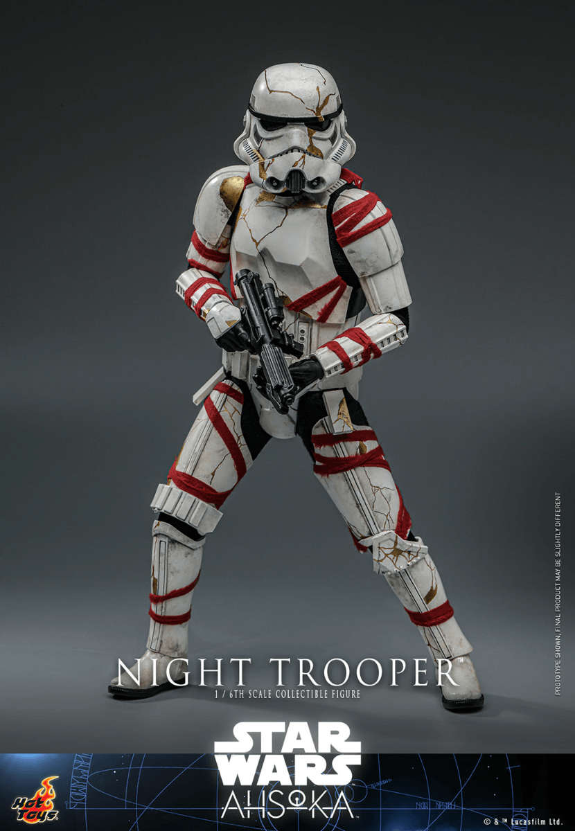 HOTTMS121 Star Wars: Ahsoka (TV) - Night Trooper 1:6 Scale Collectable Action Figure - Hot Toys - Titan Pop Culture