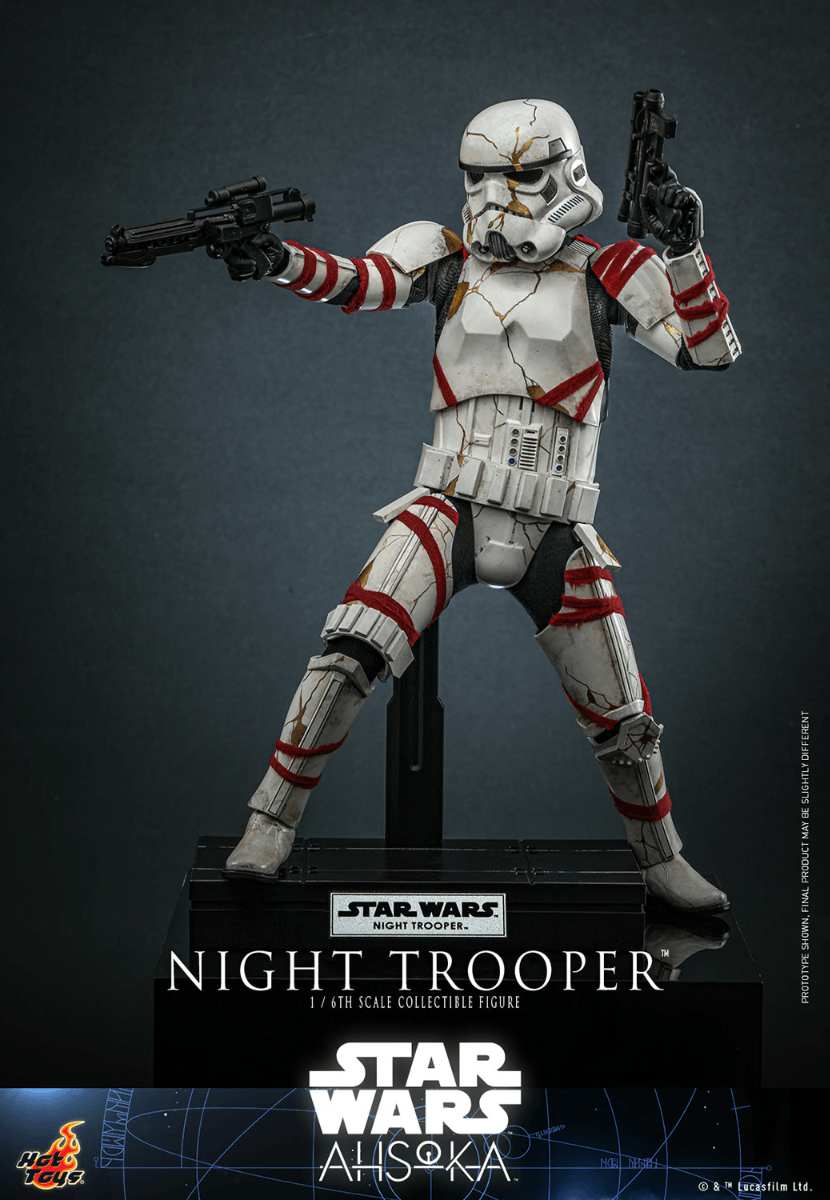 HOTTMS121 Star Wars: Ahsoka (TV) - Night Trooper 1:6 Scale Collectable Action Figure - Hot Toys - Titan Pop Culture