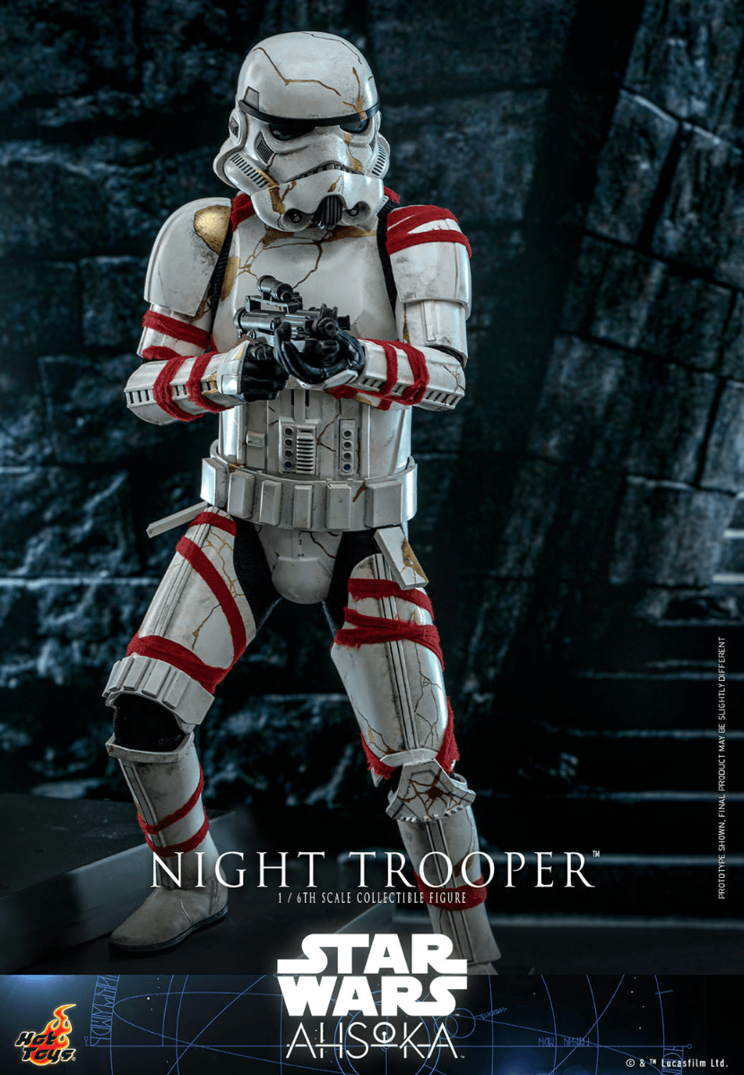 HOTTMS121 Star Wars: Ahsoka (TV) - Night Trooper 1:6 Scale Collectable Action Figure - Hot Toys - Titan Pop Culture