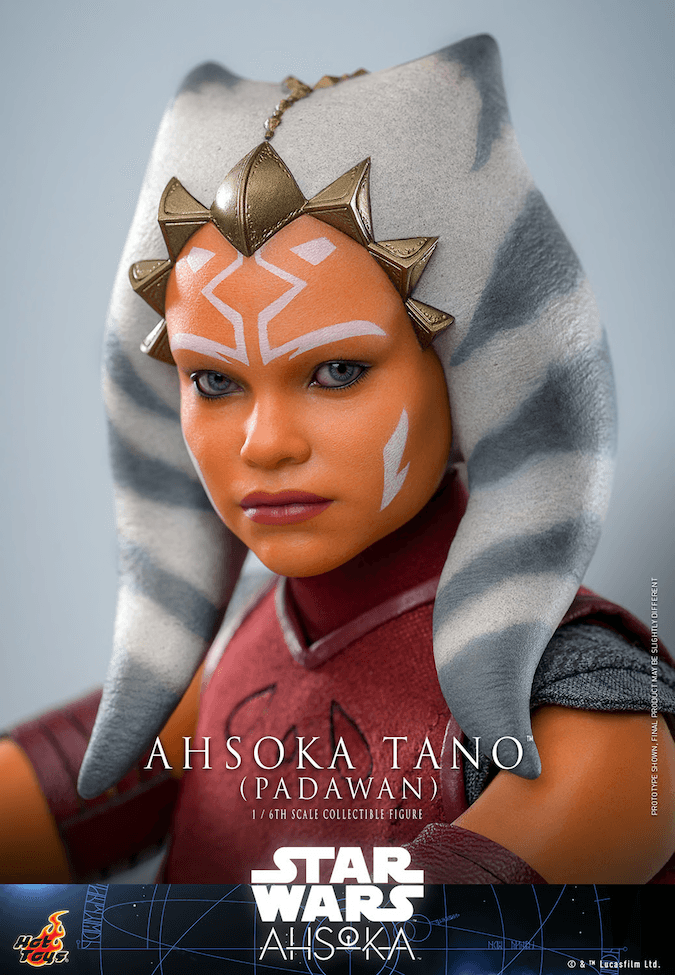 HOTTMS123 Star Wars: Ahsoka - Ahsoka Tano (Padawan) 1:6 Scale Collectable Action Figure - Hot Toys - Titan Pop Culture