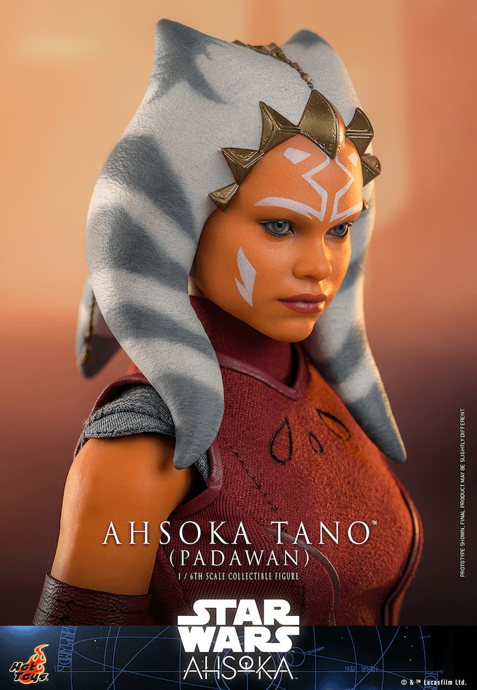 HOTTMS123 Star Wars: Ahsoka - Ahsoka Tano (Padawan) 1:6 Scale Collectable Action Figure - Hot Toys - Titan Pop Culture