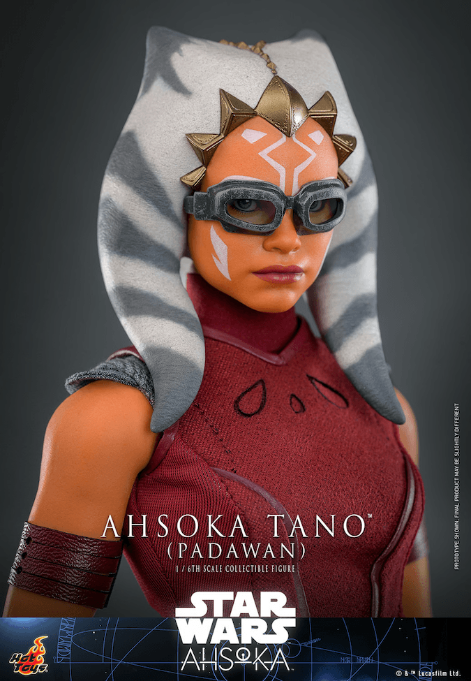 HOTTMS123 Star Wars: Ahsoka - Ahsoka Tano (Padawan) 1:6 Scale Collectable Action Figure - Hot Toys - Titan Pop Culture