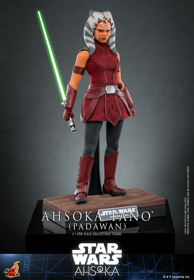 HOTTMS123 Star Wars: Ahsoka - Ahsoka Tano (Padawan) 1:6 Scale Collectable Action Figure - Hot Toys - Titan Pop Culture