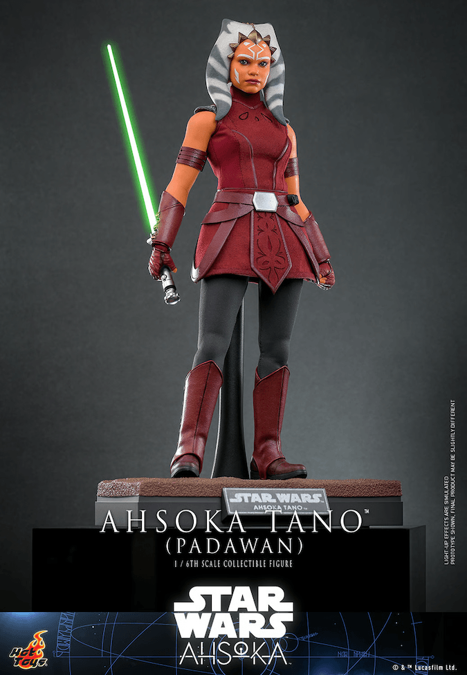 HOTTMS123 Star Wars: Ahsoka - Ahsoka Tano (Padawan) 1:6 Scale Collectable Action Figure - Hot Toys - Titan Pop Culture